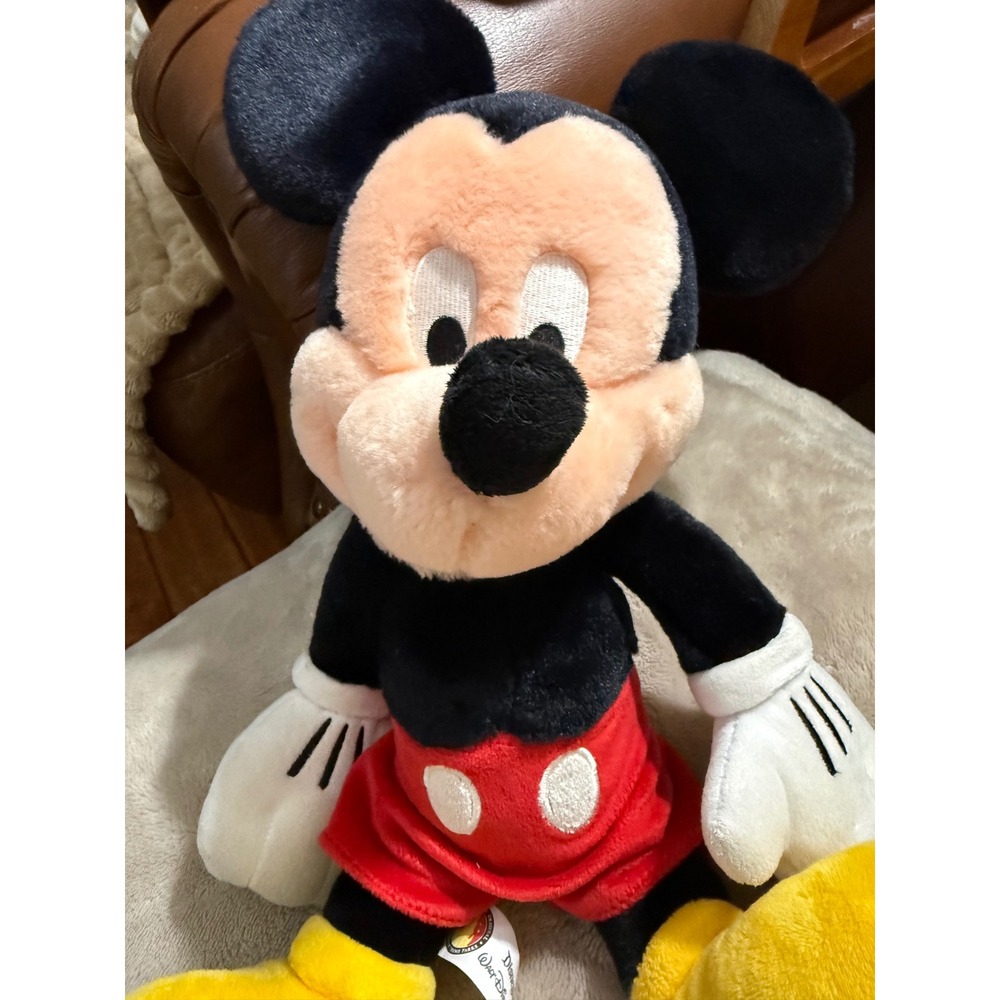 Disney Parks Mickey Mouse Plush Classic Red Shorts 15 Inch Stuffedβ Toy Souvenir